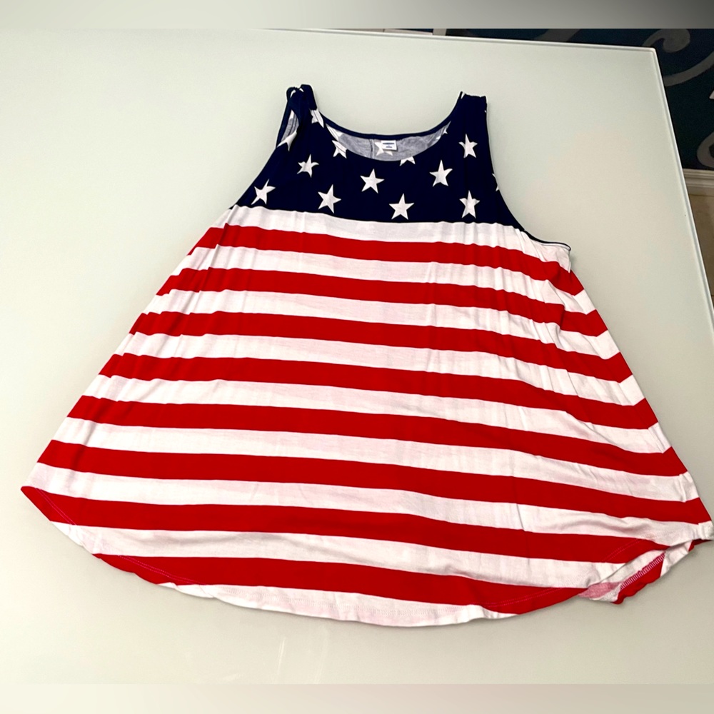 Old Navy Red White and Blue Tank